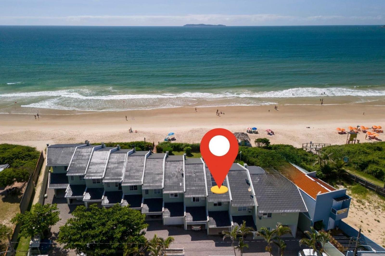 Sobrado Frente Ao Mar Mariscal Para 6 E 8 Pessoas Bombinhas Exterior photo